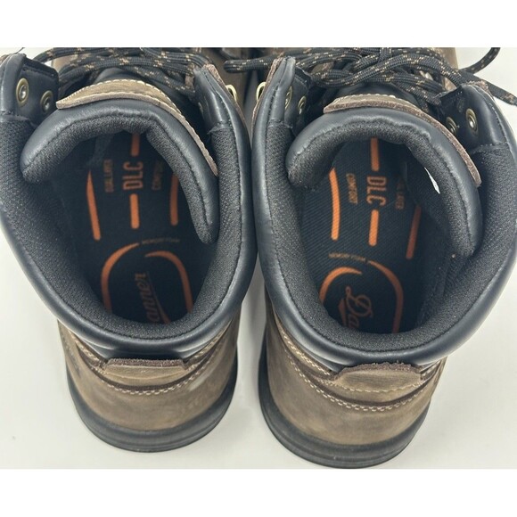 Danner Caliper Brown 6" Aluminum Toe Boots Men’s 11.5 Brown Lace Up Work Leather - Picture 5 of 13